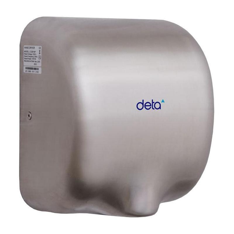 DETA - 1.5kw High Speed Heavy Duty Hand Dryer Stainless Steel