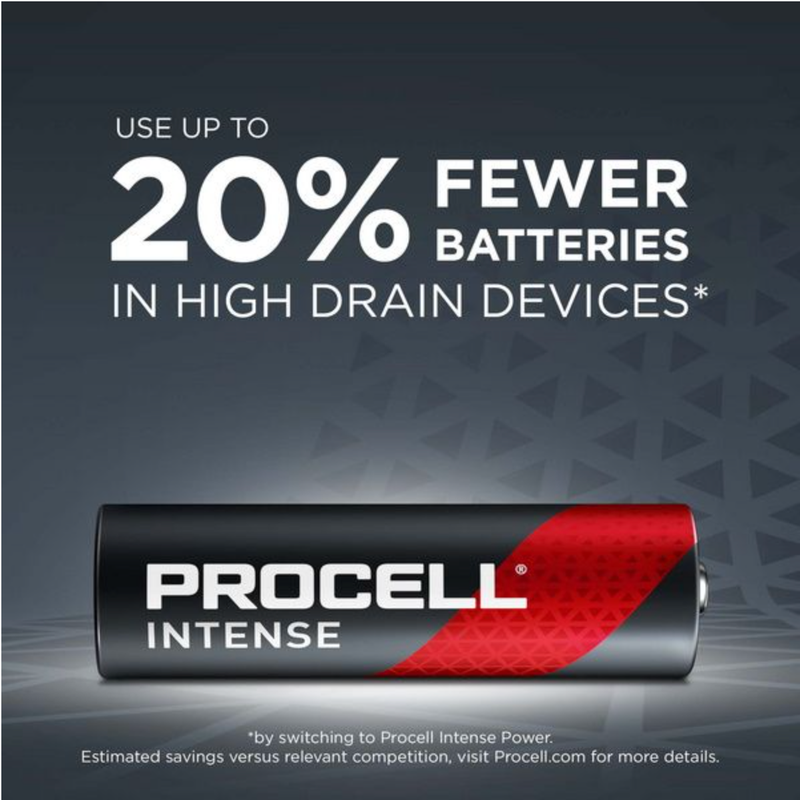 Procell Intense Power AAA LR03 Batteries