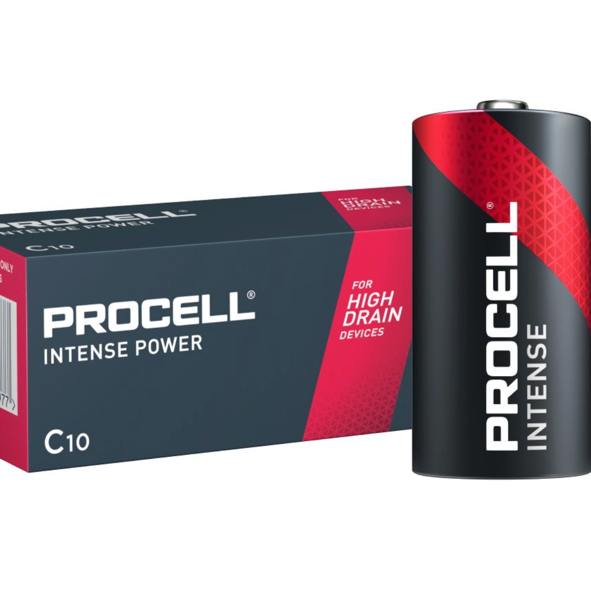 Duracell Procell Intense Power C LR14 Batteries - Pack of 10