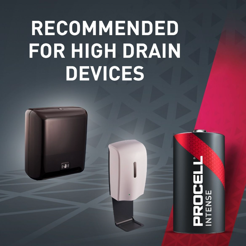 Duracell Procell Intense Power D LR20 Batteries