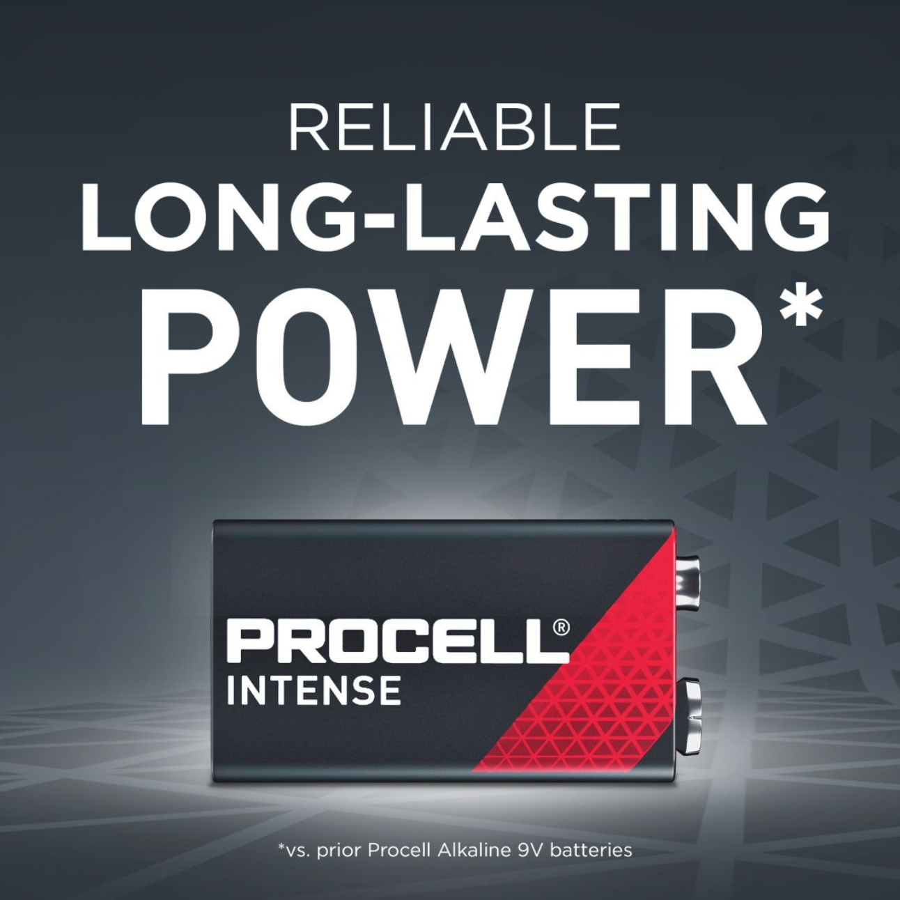 Duracell Procell Intense Power 9V 6LR61 Batteries - Pack of 10